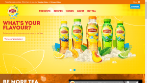 Lipton Homepage
