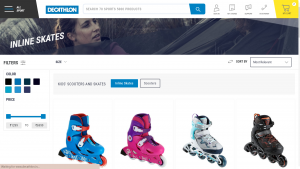 Decathlon Product List