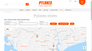 Pylones Stores Locator