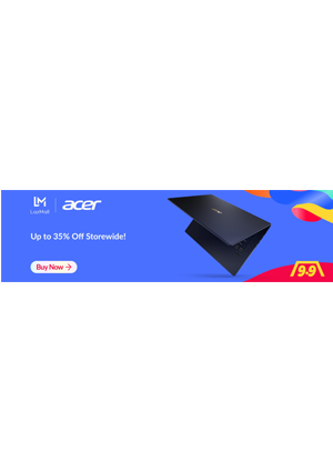 Graphic Design Portfolio: Acer promotion on Lazada