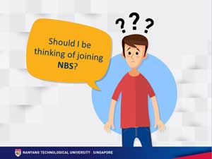 Graphic Design Portfolio: Nanyang Business School poster 3
