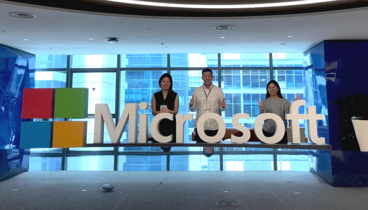 The iClick team at Microsoft’s office for the Microsoft Advertising Connect event. The iClick team at Microsoft’s office for the Microsoft Advertising Connect event.